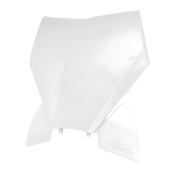 Racetech OEM UV-resistant front number plate for KTM EXC Sixdays EXC-F 125 - 500 ccm Year 2023 - 2024