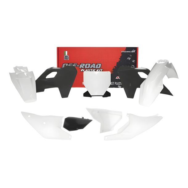 7-piece Racetech UV-resistant fairing kit for Husqvarna FC FS FX 125 - 450 ccm Year 2023 - 2024