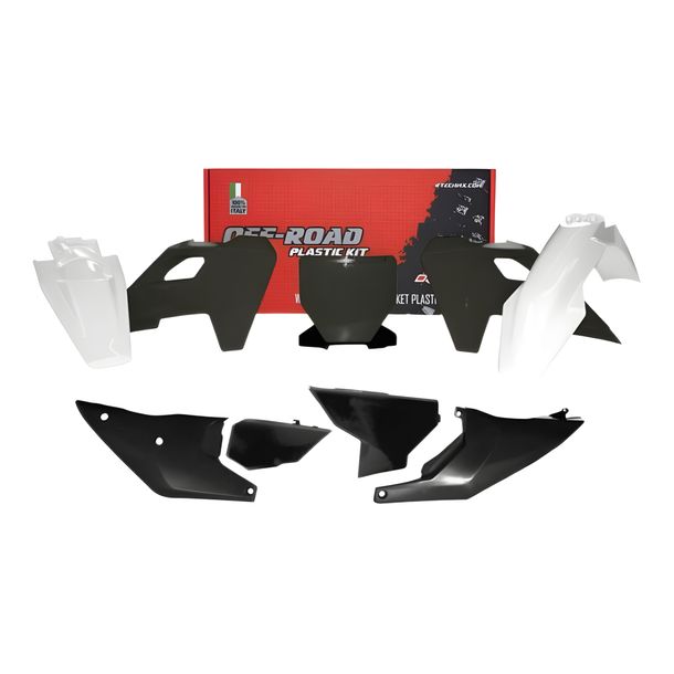 7-piece Racetech UV-resistant fairing kit for Husqvarna FC FS FX 125 - 450 ccm Year 2023 - 2024