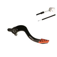 Bremshebel Hinterrad RFX Pro ST Aluminium 7075-T6 für Husqvarna FC TC TE, KTM EXC Sixdays i.e. EXC-F SX SX-F 125 - 450 ccm Bj. 2007 - 2017