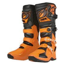 black / orange