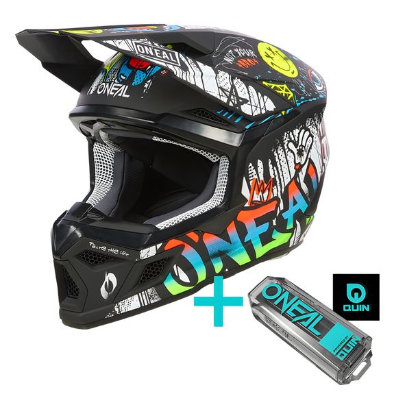 Motocross Youth Helm O'Neal 3SRS Rancid ECE22.06 / Quin ready Motorradhelm MX – Bild 7