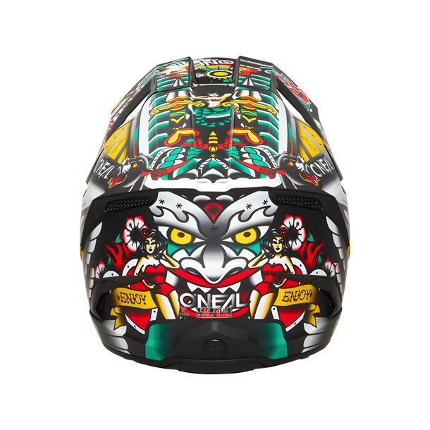 Motocross Youth Helm O'Neal 3SRS Inked ECE22.06 / Quin ready Motorradhelm MX – Bild 8