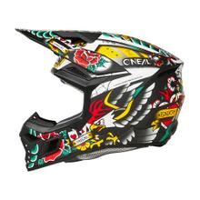 O'Neal 3SRS Inked ECE22.06 Motocross jeugdhelm/Quin Ready MX motorhelm