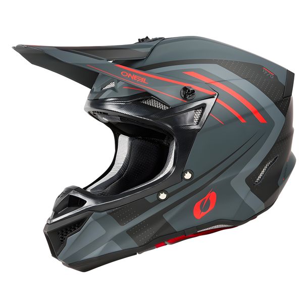 Casco motocross O'Neal 5SRS Spike ECE22.06/casco da moto MX Quin ready