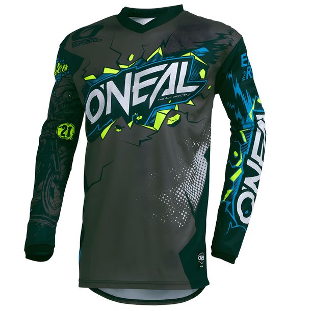 Maglia da motocross per ragazzi O'Neal Element Villain MX Cross Enduro