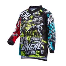 Motocross Jersey Youth O'Neal Element WILD MX Cross Enduro