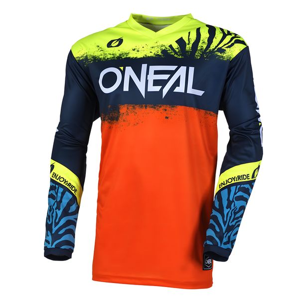 Camiseta de Motocross Juvenil O'Neal Element Shocker MX Cross Enduro