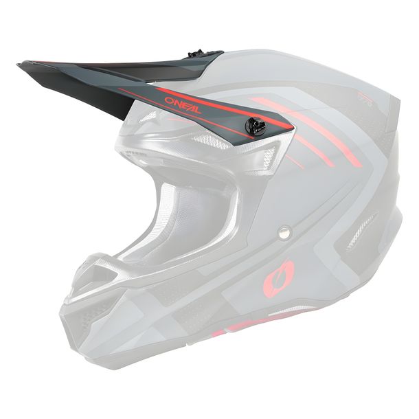 Visera de repuesto O'Neal 5SRS para casco de poliacrilito Spike 5SRS