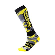 Socken PRO MX O'Neal HUNTER schwarz / grau / neongelb (One Size) MTB MX Motocross