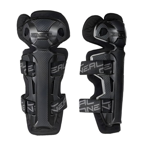 Rodilleras O'Neal PRO II RL Carbon Look negras para MTB MX Motocross