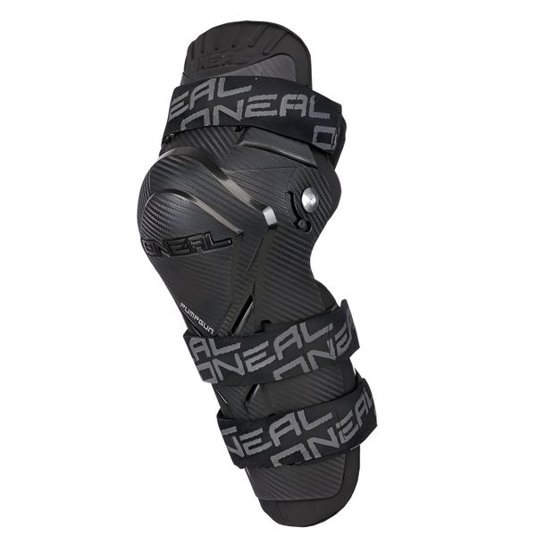 O'Neal PUMPGUN MX Carbon Look Black MTB MX Motocross Knee Protectors