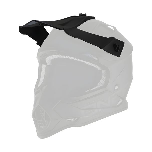 Ersatz Visier 2SRS Helm FLAT Schwarz
