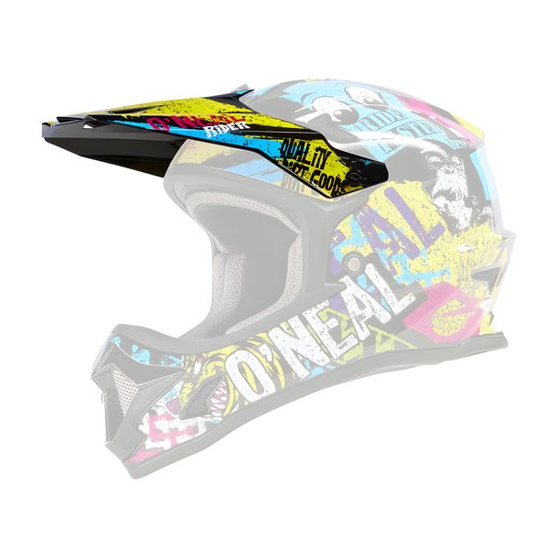Ersatz Visier SONUS Youth Helm RIOT Mehrfarbig
