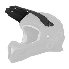 Visera de repuesto para casco juvenil SONUS de color negro liso