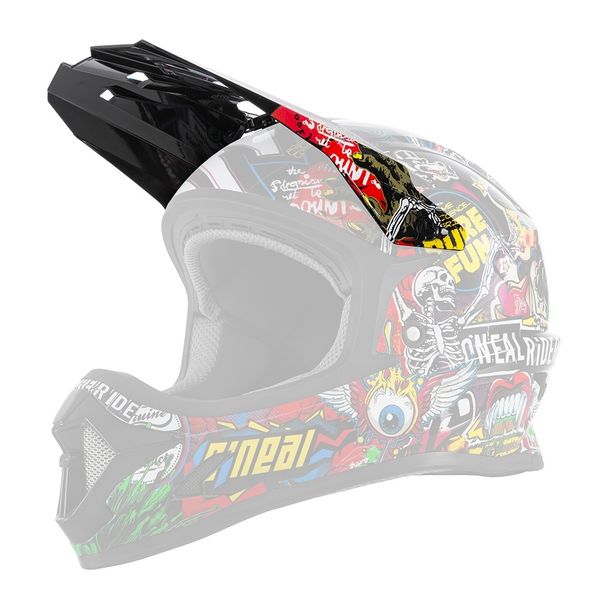 SONUS Youth CRANK meerkleurige helm vervangend vizier