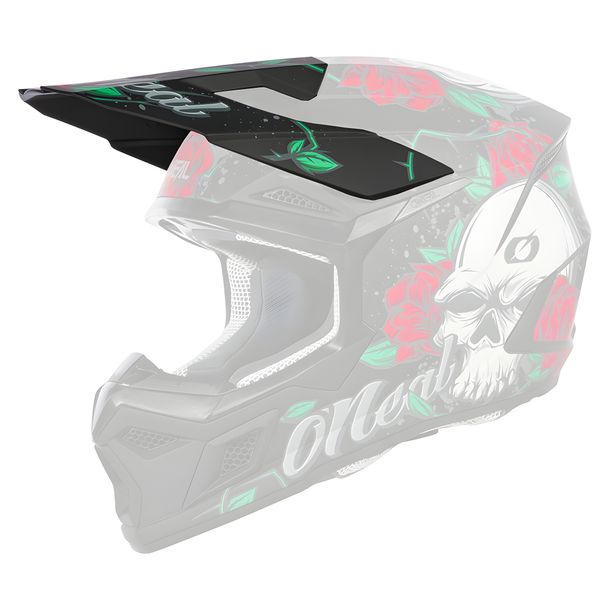 3SRS Youth Helmet MELANCIA Black/Multi Replacement Visor