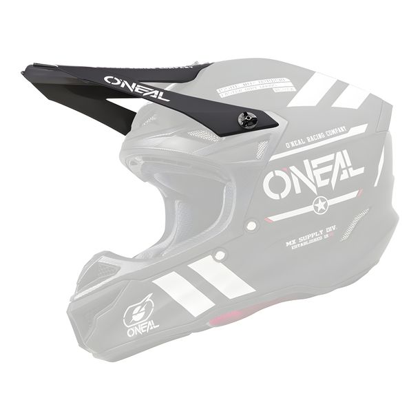 Ersatz Visier 5SRS Polyacrylite Helm WARHAWK Schwarz