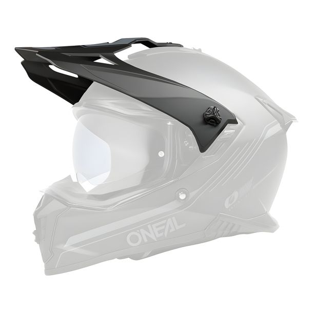 Ersatz Visier A-SRS Helm SOLID Schwarz