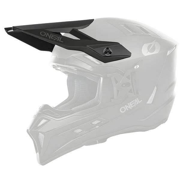 Ersatz Visier EX-SRS Helm SOLID Schwarz