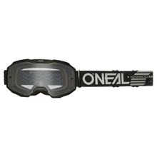 Crossbrýle O'Neal B-10 Solid black Clear Goggle MX MTB Motocross Trail Brýle