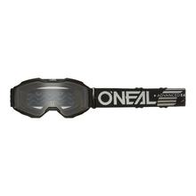 Crossbril voor jongeren O'Neal B-10 Solid Black Clear Goggle MX MTB Motocross Trailbril