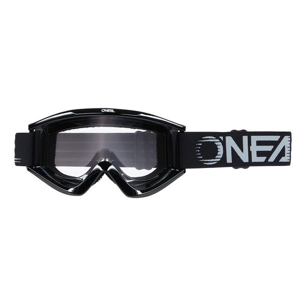 O'Neal B-Zero black Clear Goggle MX MTB Motocross Trail Goggles