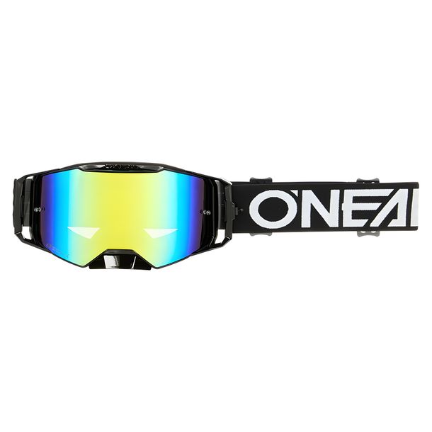 Lunettes O'Neal B-55 CRAM noir/blanc en or radium et or