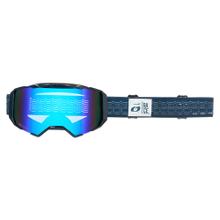 Crossbrille O'Neal B-22 Static ocean blue Radium blue Goggle MX MTB Motocross Trail Brille