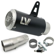 Koncový tlumič LeoVince LV CORSA S RACING Black Edition nerezová ocel černá pro Kawasaki Ninja 400 2018 - 2021 / 2022 - 2023 / Ninja 500 / SE 2024 - 2026 / Z 400 2019 - 2021 / 2022 - 2023 / Z 500 / SE 2024 - 2026