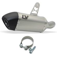 Uitlaatdemper LeoVince LV-14 met goedkeuring, Titanium, Carbon eindkap voor BMW R 1300 GS Bj. 2023 - 2026 E5+ / Adventure Bj. 2024 - 2026 E5+ / R / RS Bj. 2025 - 2026 E5+