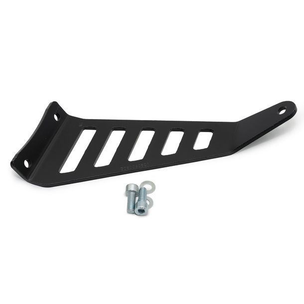 Support d'échappement LeoVince kit de fixation aluminium noir sans repose-pieds pour Honda CB 650 R Neo Sports Café / CBR 650 R année 2019 - 2026 E4 / E5 / E5+