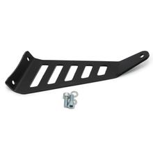 Uchwyt wydechu LeoVince zestaw montażowy aluminium czarny bez podnóżków dla Honda CB 650 R Neo Sports Café / CBR 650 R rok produkcji 2019 - 2026 E4 / E5 / E5+