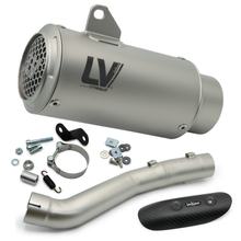 Koncový tlumič výfuku LeoVince LV CORSA S RACING Titanium, nerezová koncovka & karbonový tepelný štít pro Aprilia RSV4 1000 RR / Tuono V4 / Factory Rok výroby 2019 - 2020 E4 / RSV4 1100 / Tuono V4 / Factory Rok výroby 2021 - 2024 E5 / Rok v