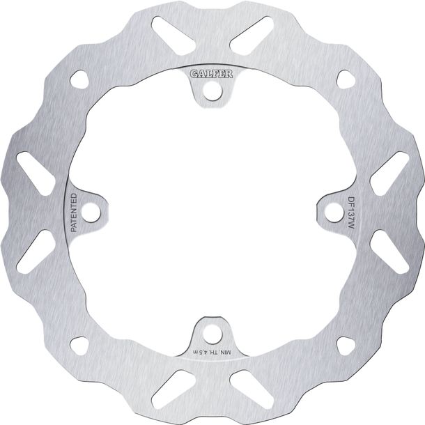 Bremsscheibe Galfer DF137W WAVE® mit ECE R90 Zulassung, starr hinten 240x5mm für Honda CBR RA RR 600 ccm Bj. 2009 - 2021