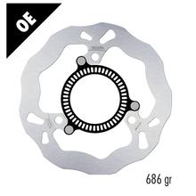Remschijf Galfer DF213WF WAVE® met ECE R90 goedkeuring, vast achter 220x5mm voor Kawasaki Ninja R Z 300 - 500 ccm bouwjaar 2013 - 2025