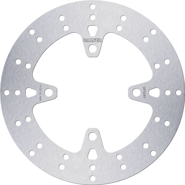 Bremsscheibe Galfer DF524V ROUND mit ECE R90 Zulassung, starr hinten 240x5mm für Yamaha VP X-City, MBK Skycruiser YP X-Max R 125 - 300 ccm