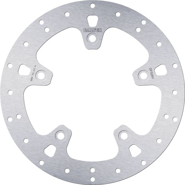 Disco freno Galfer DF528V ROUND con approvazione ECE R90, rigido posteriore 282x5mm per Yamaha T-Max XP 530 / 560 ccm