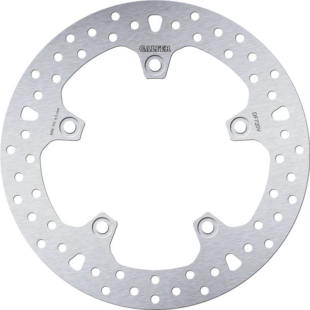 Bremsscheibe Galfer DF720V ROUND mit ECE R90 Zulassung, starr hinten 276x5mm für BMW R GT Adventure RS RT LC ESA GS 1200 - 1300 ccm Bj. 2013 - 2025