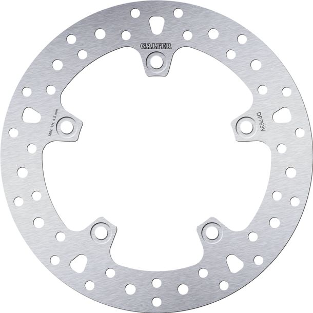 Bremsscheibe Galfer DF763V ROUND mit ECE R90 Zulassung, starr hinten 265x5mm für BMW F GS K R S HP2 Enduro ST Megamoto Edition 40 Years 650 - 1300 ccm Bj. 2001 - 2025