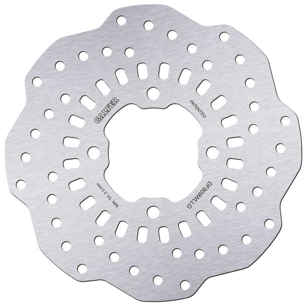 Bremsscheibe Galfer DF809WLLG WAVE® Full Type Racing Trial mit ECE R90 Zulassung, starr hinten 150x2,9mm für Gas TXT 2 Pro Racing Replica, TRS One Vertigo Combat Vertical Trial GP Honda 4RT Bj. 2001 - 2025