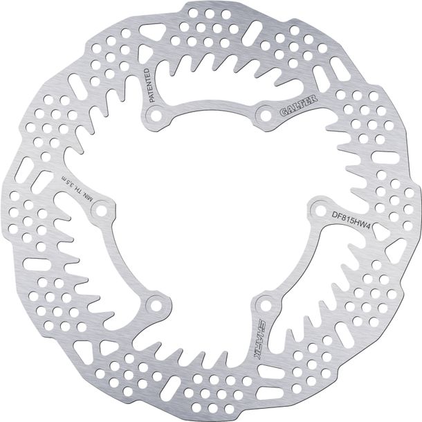 Disco freno Galfer DF815HW4 SHARK® con approvazione ECE R90, rigido posteriore 240x4mm per Beta RR Enduro Oilmix EFI Racing Xtrainer 250 - 498 ccm Anno 2012 - 2025, Beta RR Enduro Anno 2012 - 2025