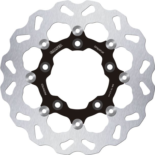 Remschijf Galfer DF824FLW WAVE® met ECE R90-goedkeuring, zwevend achter 292x5,6mm voor Harley Davidson VRSCA V-Rod VR1 1130 ccm Bouwjaar 2001 - 2005, Harley Davidson VRSCA V-Rod Bouwjaar 2001 - 2005