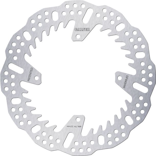 Remschijf Galfer DF840HW SHARK® met ECE R90-goedkeuring, stijf achter 240x5mm voor TM EN F 125 - 660 ccm Bouwjaar 2015 - 2024, TM EN F 125 - 660 ccm Bouwjaar 2015 - 2024