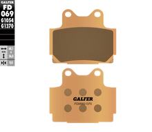 Bremsbeläge Galfer FD069G1370 Sinter-Metall STREET hinten für Yamaha FZR RR RD LC SRX TDR XJ N S TZR 125 - 600 ccm Bj. 1984 - 2008
