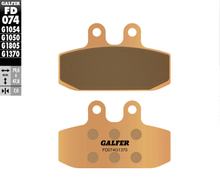 Remblokken Galfer FD074G1370 Gesinterd metaal STREET achter voor Gas EC, KTM LC4 Enduro Moto Guzzi V 7 Classic Cafe Racer V7 Rough i III Special ABS V85 Jaar 1987 - 2025
