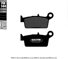 Brake pads Galfer FD144G1054 Semi-metal rear for Honda NSR NS-1 XR R 50 - 100 ccm