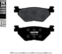 Bremsbeläge Galfer FD260G1050 Semi-Metall SCOOTER hinten für Yamaha T-Max XP 500 - 560 ccm