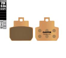 Remblokken Galfer FD536G1371 Gesinterd metaal STREET achter voor Piaggio X9 Evolution X8 MP3, Gilera Fuoco 125 - 500 ccm