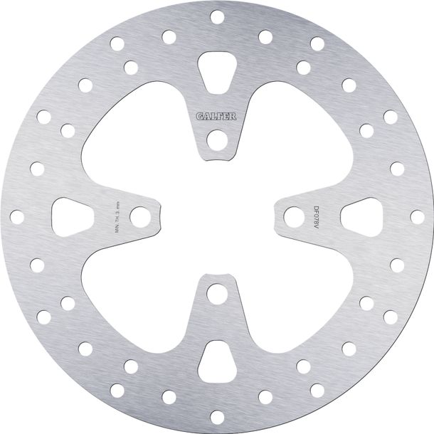 Bremsscheibe Galfer DF078V ROUND mit ECE R90 Zulassung, starr vorne 220x3,5mm für Honda MSX PCX 1 SH Mode NSC R D Vision NSC i.e. 50 - 150 ccm